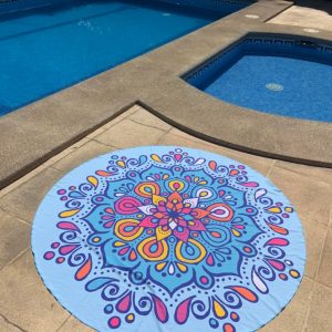 Manta de playa Redonda